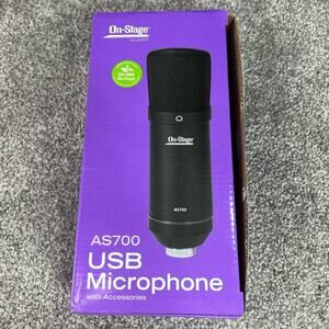 NEW! On Stage AS700 USB Microphone